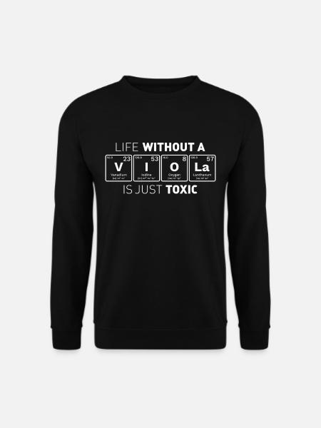 Éléments du tableau périodique Viola Viola PSE Nerds - Sweat-shirt Unisexe - noir