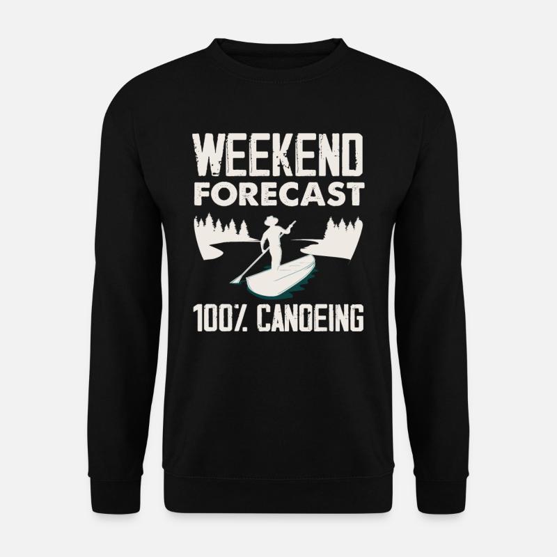 Weekend Canoe - Unisex Sweatshirt - black