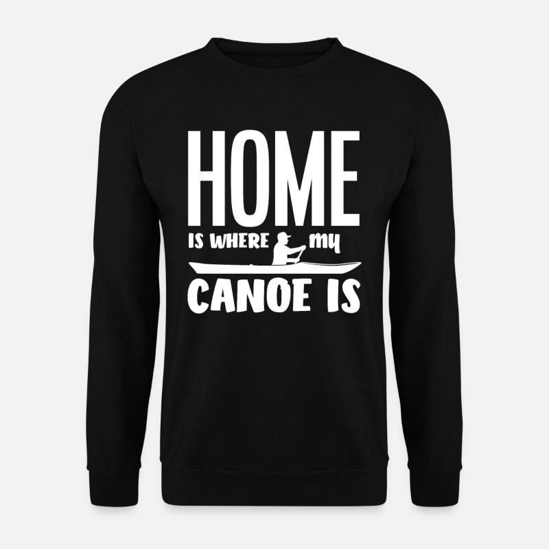 Home Canoe - Unisex Sweatshirt - black