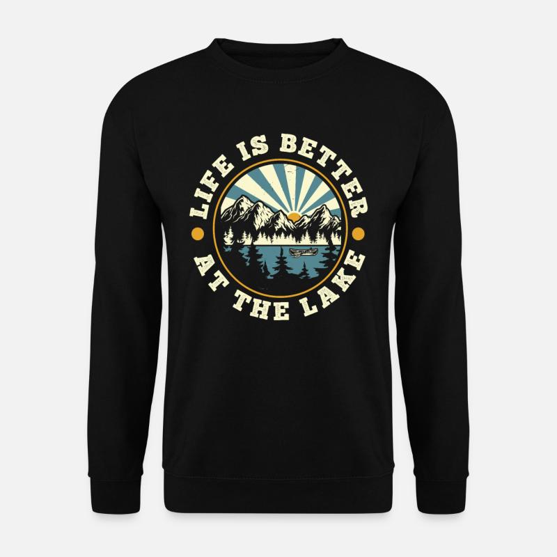 Life Canoe - Unisex Sweatshirt - black