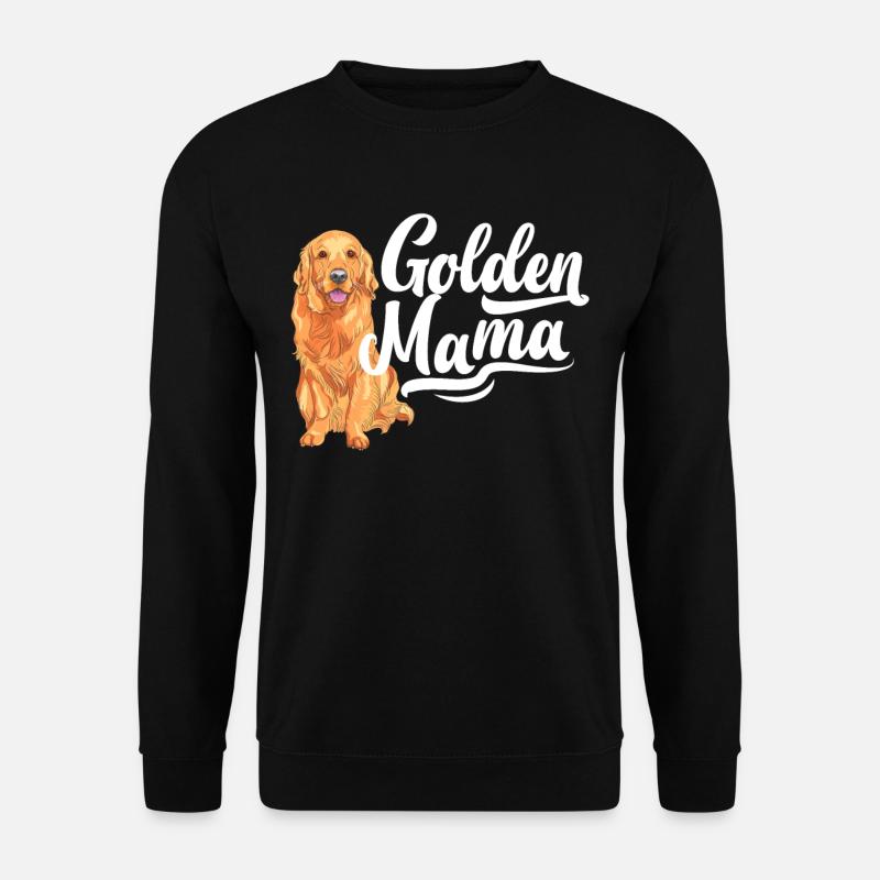 Golden Retriever Mom - Unisex Sweatshirt - black