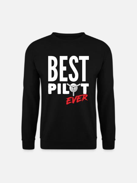 Bester Pilot - Unisex Pullover - Schwarz