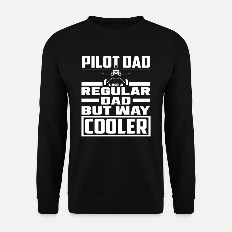 Pilot Wortspiel - Unisex Pullover - Schwarz