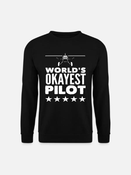 World's best pilot - Unisex Sweatshirt - black