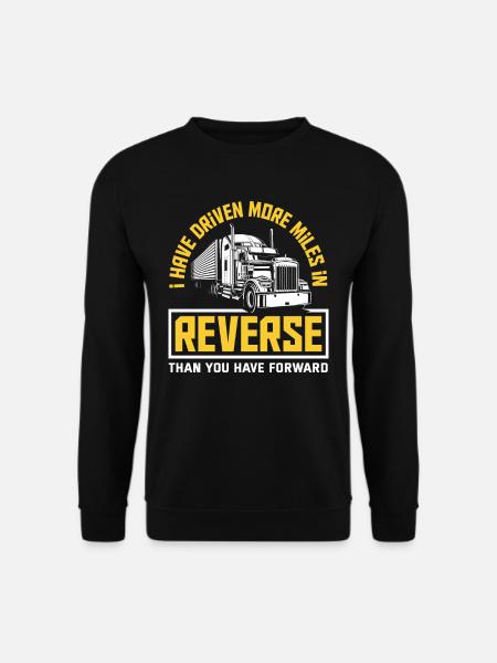 Truck driver - Unisex Sweatshirt - black