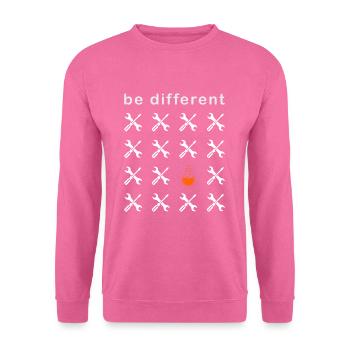 Chemist Chemistry Be Different Laboratory Flask - Unisex Sweatshirt - pink - Front