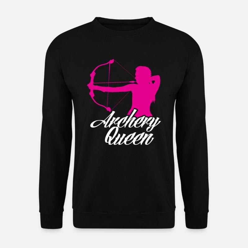 Archery Queen - Unisex Sweatshirt - black