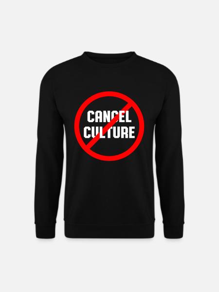 Anti Cancel Culture Nein Zu Wokeness - Unisex Pullover - Schwarz