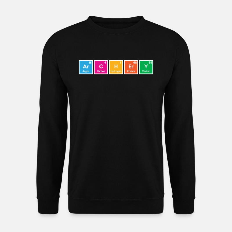 Bogen Bogenschießen - Unisex Pullover - Schwarz