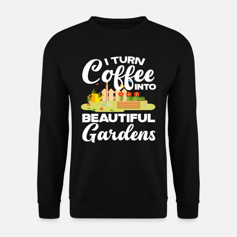 Landscaper Coffee - Unisex Sweatshirt - black