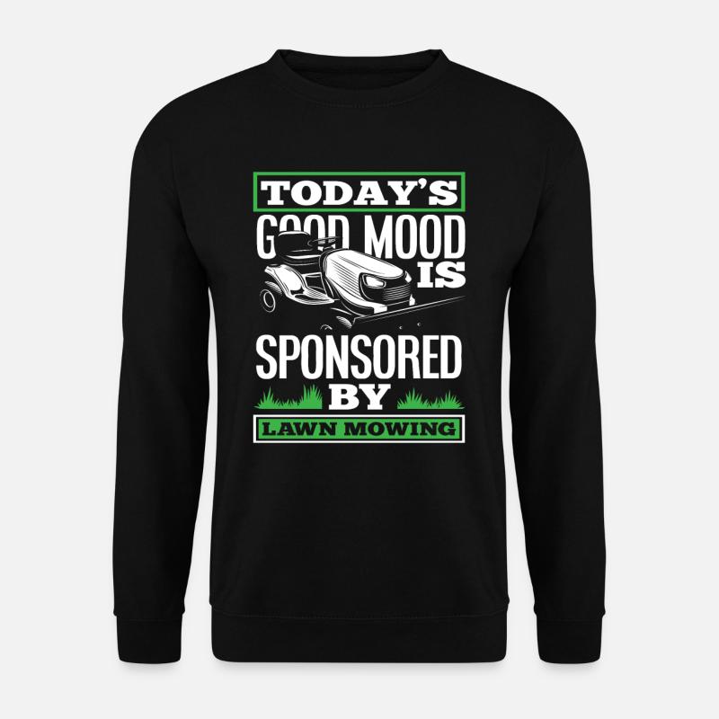 Landscaper Love Lawn Mowing - Unisex Sweatshirt - black