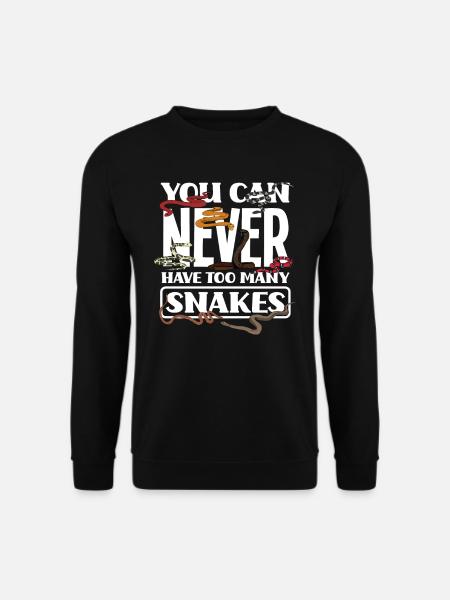 Snake Snake Collector - Unisex Sweatshirt - black