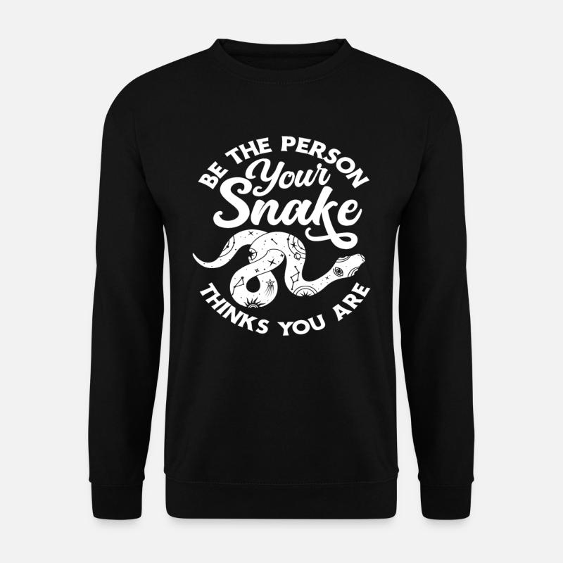 Snake Snakes - Unisex Sweatshirt - black