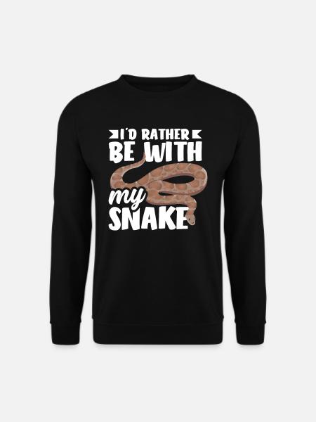 Serpent - Sweat-shirt Unisexe - noir