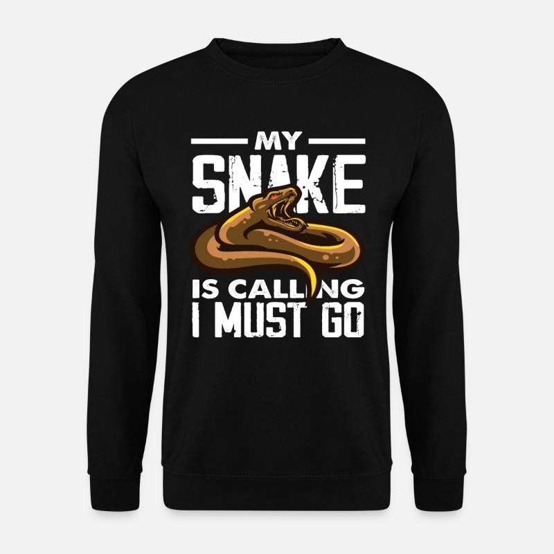 Snake Snake Owner - Unisex Sweatshirt - black
