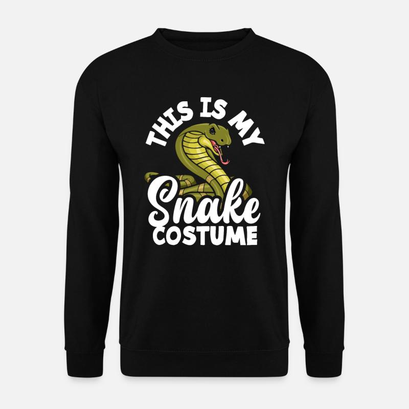 Déguisement de serpent - Sweat-shirt Unisexe - noir