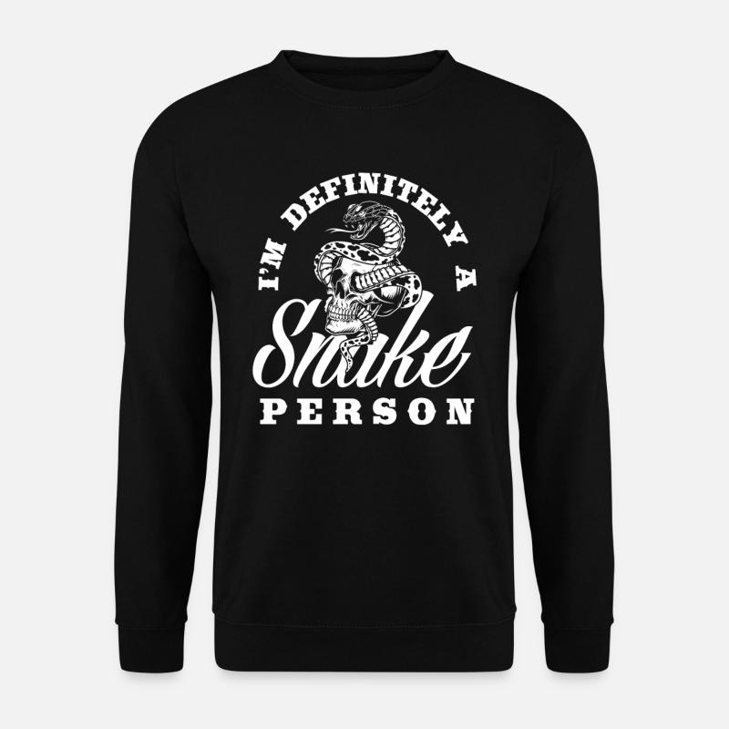 Personne Serpent - Sweat-shirt Unisexe - noir