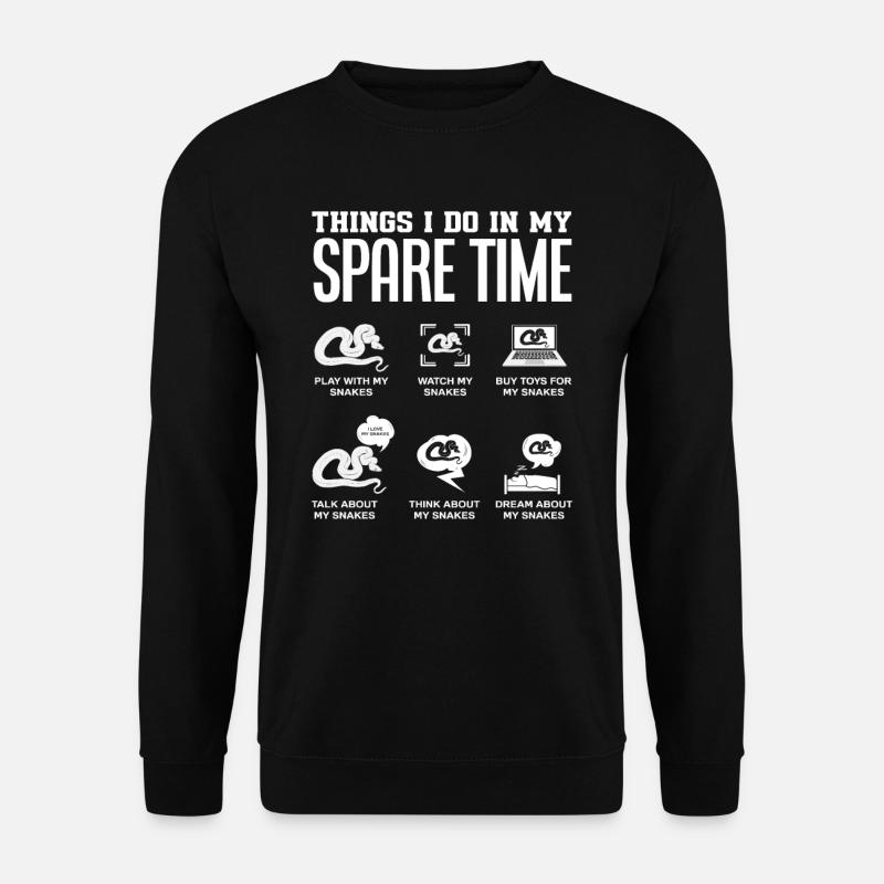 Snake Leisure - Unisex Sweatshirt - black