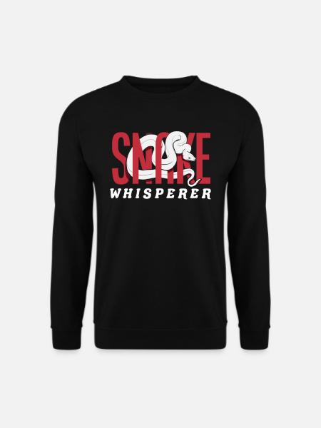 Snake Whisperer - Unisex Sweatshirt - black