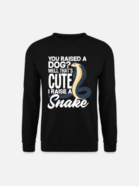 Snake Best Pet - Unisex Sweatshirt - black