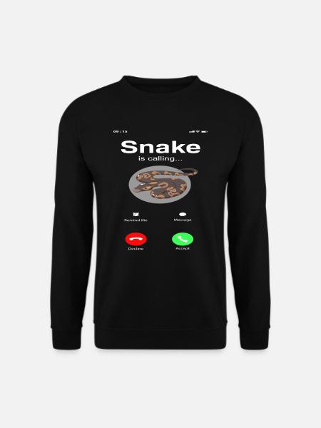 Snake Calls - Unisex Sweatshirt - black