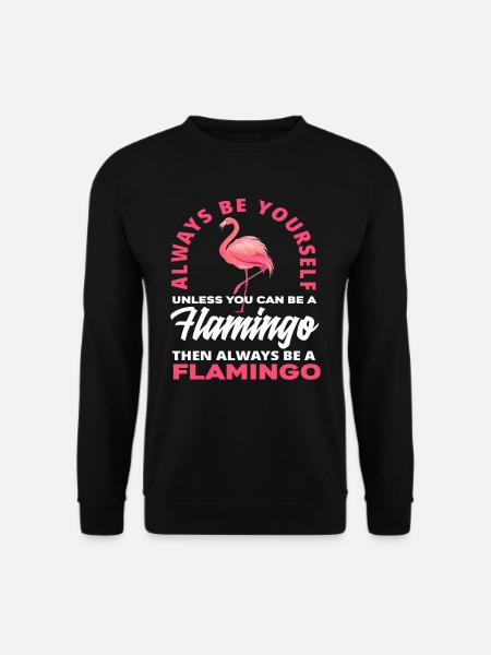 Flamingo Flamingo - Unisex Sweatshirt - black