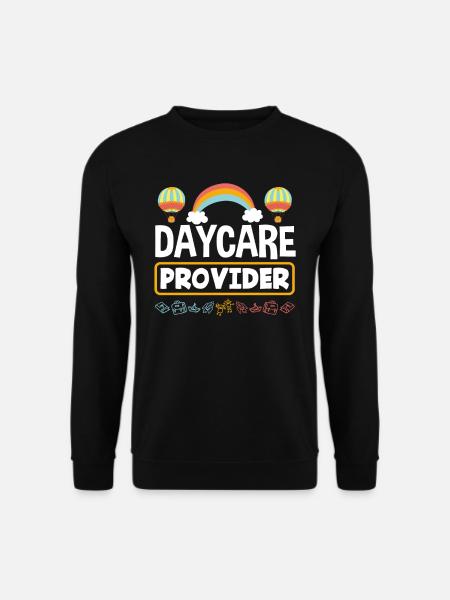 Kindertagesstätte Anbieter Regenbogen - Unisex Pullover - Schwarz