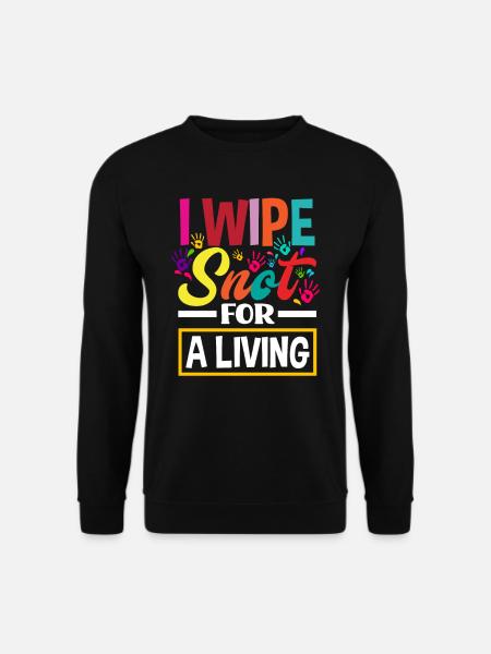 Crazy daycare lady - Unisex Sweatshirt - black