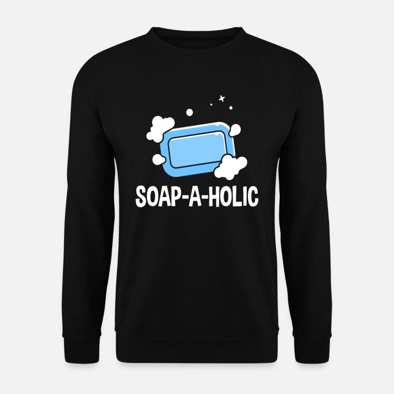 Soap Making Soap-A-Holic - Unisex Sweatshirt - black