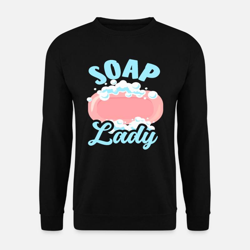 Soap Making Soap Lady - Unisex Sweatshirt - black