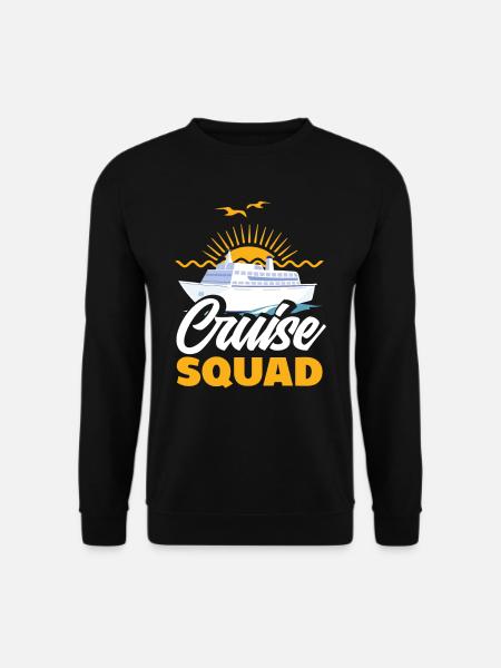 Cruise Crew Sunset Adventure - Unisex Sweatshirt - black