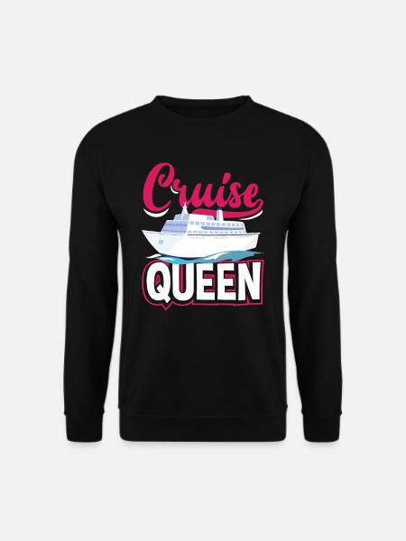Kreuzfahrt Königin – Perfekt für Kreuzfahrten - Unisex Pullover - Schwarz