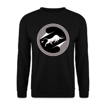 Taureau - Sweat-shirt Unisexe - noir - Devant - Alina (178cm) & Michal (187cm)