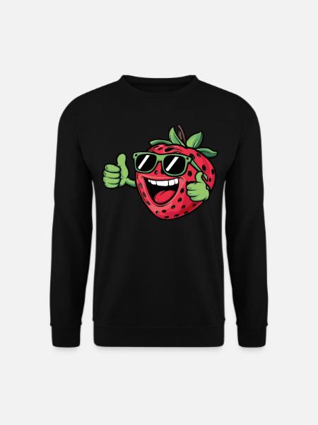 Festa fragola costume per ragazzi e ragazze - Felpa unisex - nero