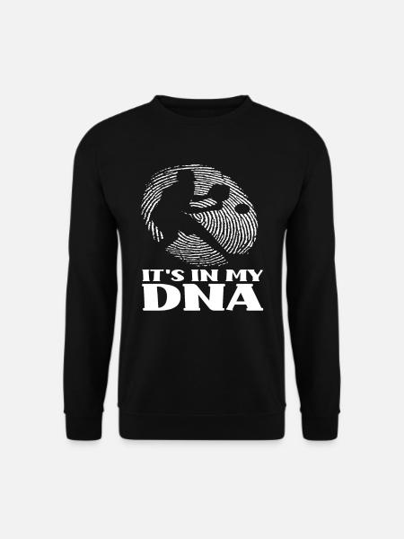 Handball Leidenschaft In Meinen Genen - Unisex Pullover - Schwarz