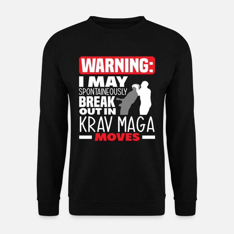 Krav Maga Protection Fighter - Unisex Sweatshirt - black