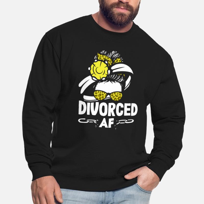 Divorced Bold Statement Scheidung Unisex Pullover