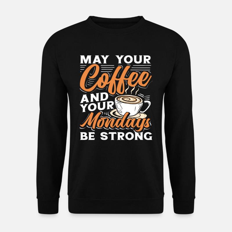 Coffee Lover Strong Assembly - Unisex Sweatshirt - black