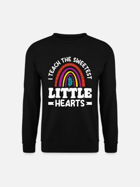 Institutrice j’enseigne la plus douce - Sweat-shirt Unisexe - noir
