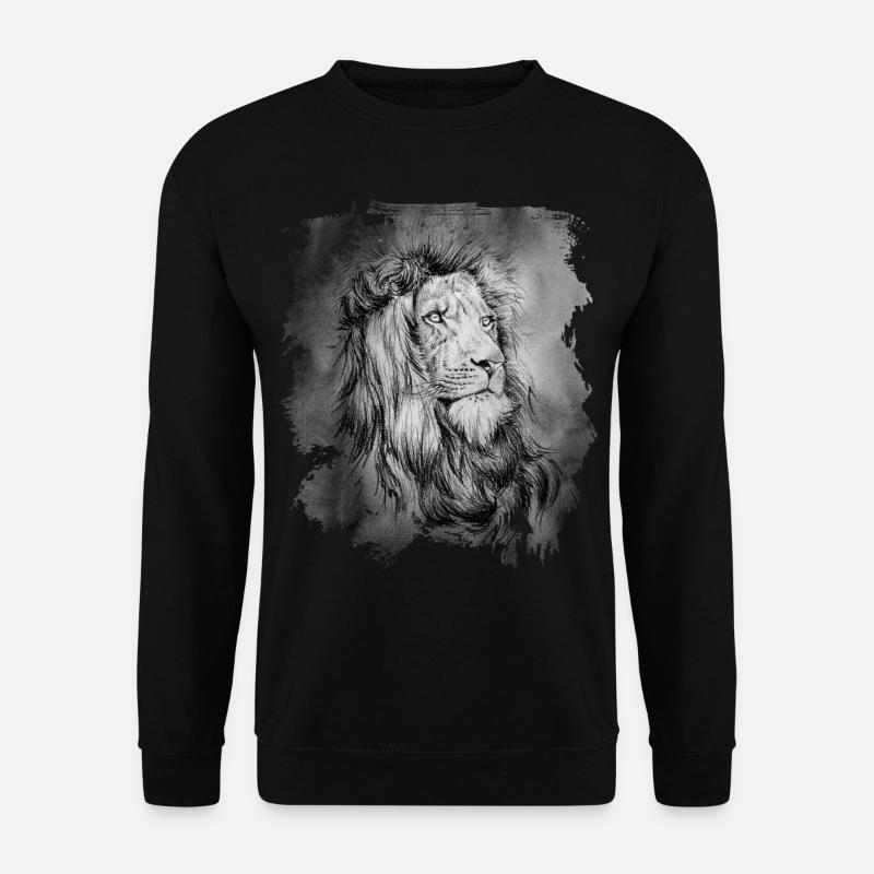 Leo | Lion - Unisex Sweatshirt - black