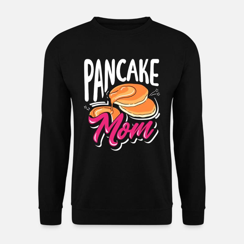 Pancakes Mom Breakfast Love - Unisex Sweatshirt - black
