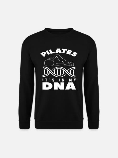 Pilates Is In My DNA - Unisex Sweatshirt - black