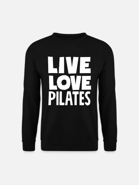 Pilates Life Love Balance - Unisex Sweatshirt - black