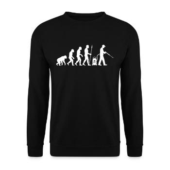 Évolution vers les nettoyeurs haute pression et les nettoyeurs vapeur - Sweat-shirt Unisexe - noir - Devant - Alina (178cm) & Michal (187cm)