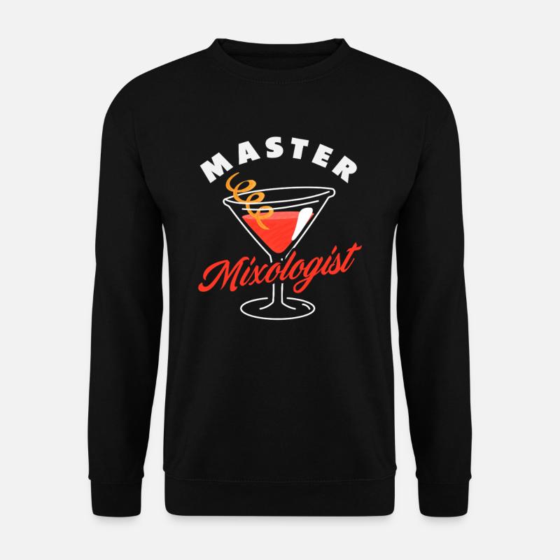 Master Mixologist Barkeeper Kunst - Unisex Pullover - Schwarz