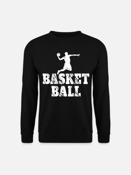Basketball - Ball Sports Fan of Dunks - Unisex Sweatshirt - black