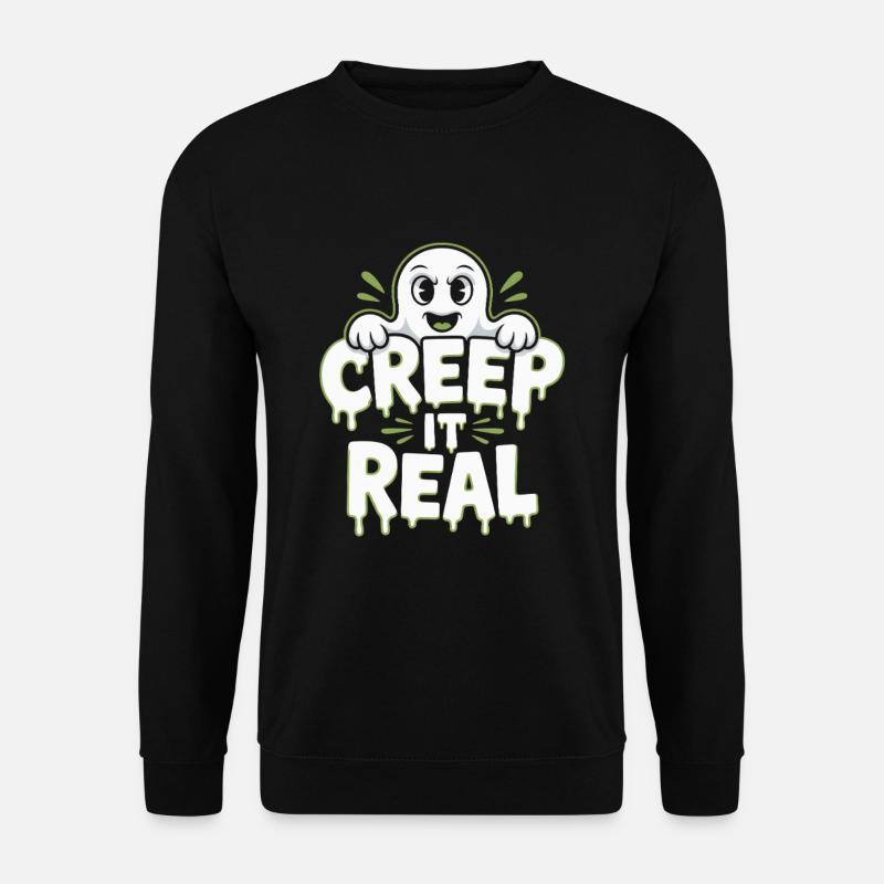 Creep It Real Halloween - Unisex Sweatshirt - black