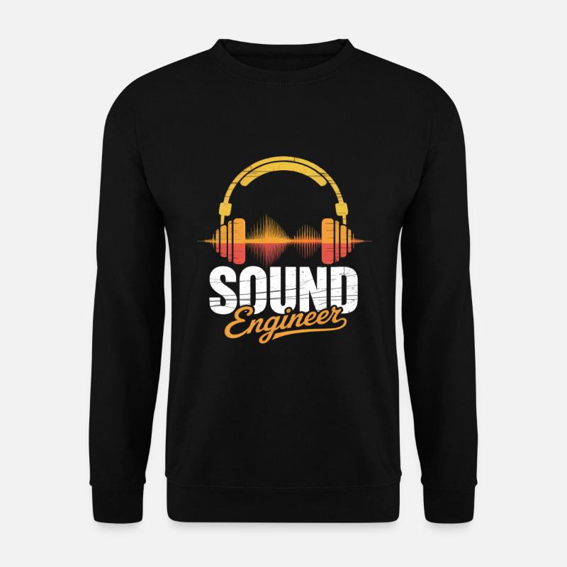 Sound Audio Engineer - Unisex Pullover - Schwarz