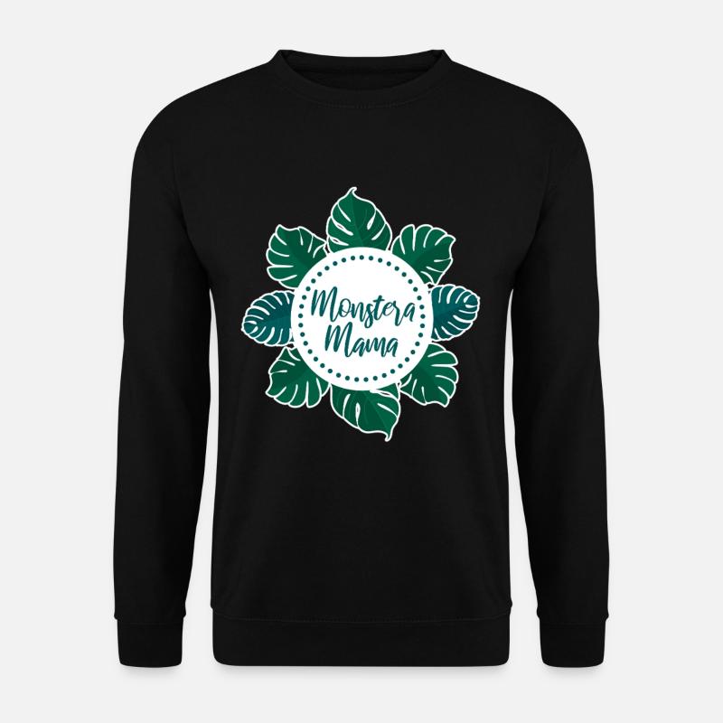 Monstera Mama - Unisex Sweatshirt - black