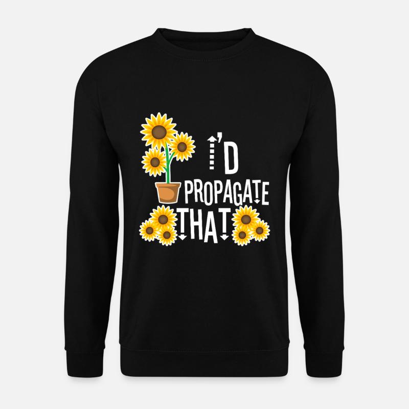 Monstera Mama - Sweat-shirt Unisexe - noir
